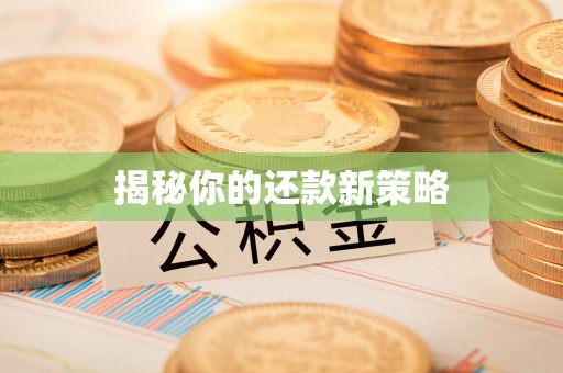 黄埔揭秘你的还款新策略